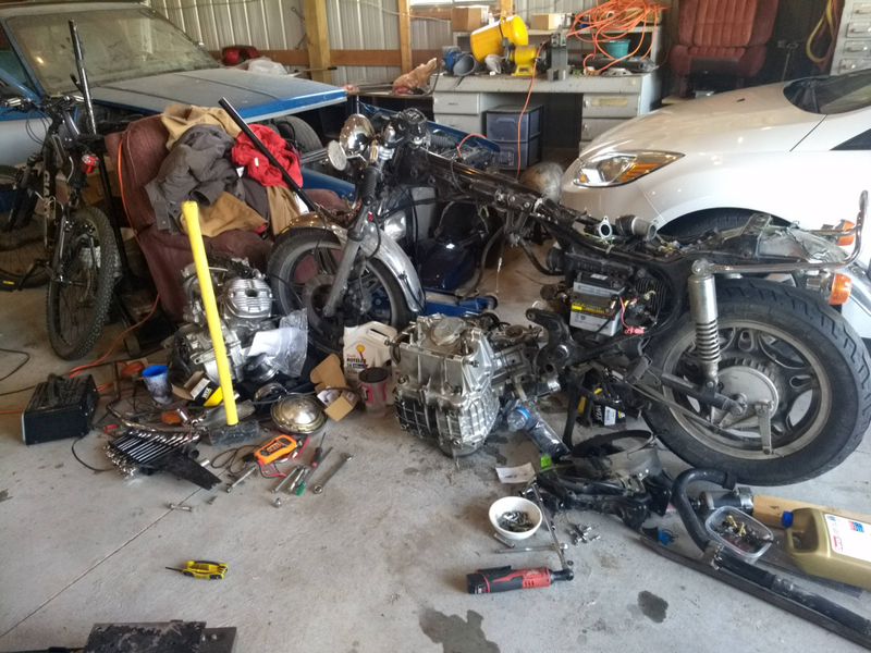 Illustration for article titled CX500 Progress
